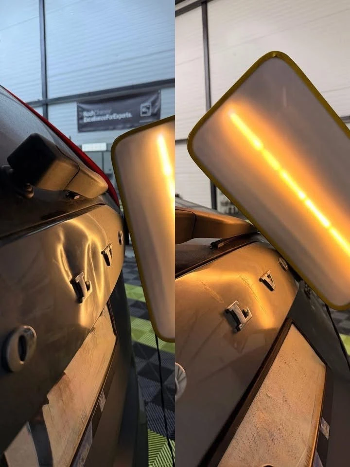 Portbagaj Volvo reparat fără vopsire prin PDR